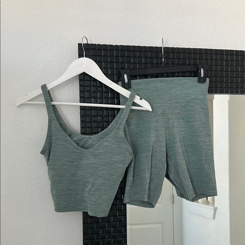 lululemon athletica align Tank Top and Shorts Set